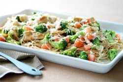Пилешки гърди с макарони 