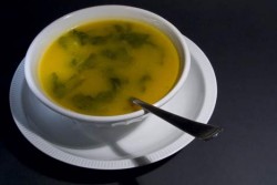 Тиквена супа с праз