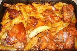 Ребърца с картофки