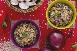 Киноа със зеленчуци